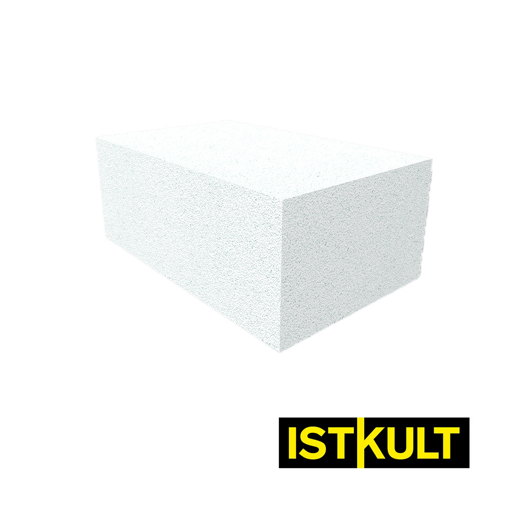 Газобетонный блок ISTKULT D500 B3,5 625х500х250 мм