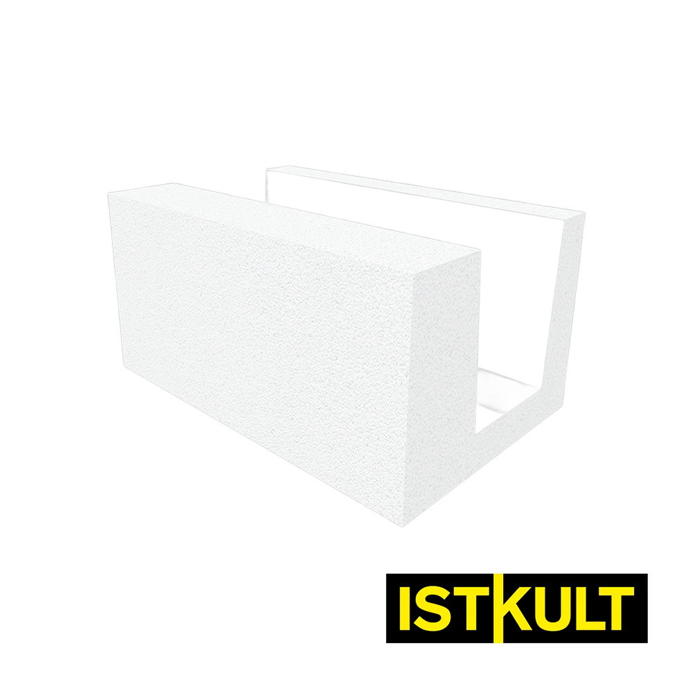 Газобетонный U-блок ISTKULT 625х500х250 мм