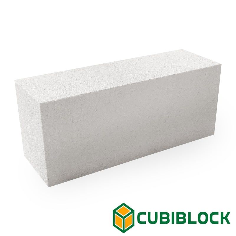 Газобетонный блок стеновой Cubi Block D500 625х200х300 B3.5